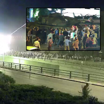 15 Temmuz'dan yeni görüntüler: Meclis kameraları bombalanma anını kaydettiler