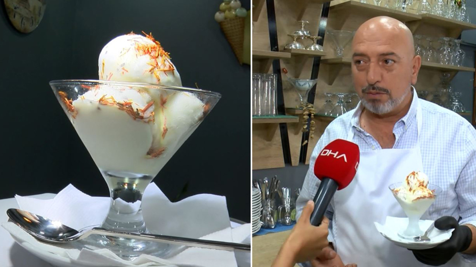 Bu dondurmanın bir topu 100 TL!
