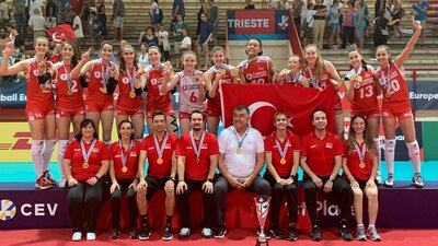 16 Yaş Altı Kızlar Avrupa Şampiyonası'nda şampiyon Türkiye