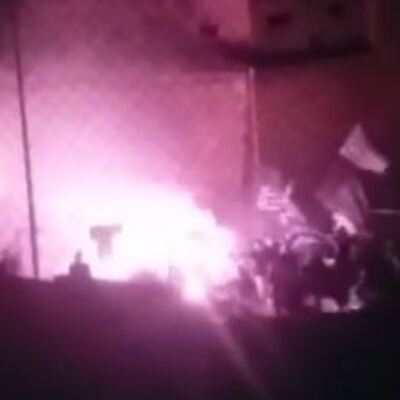 KKTC tarafına molotoflu saldırı!