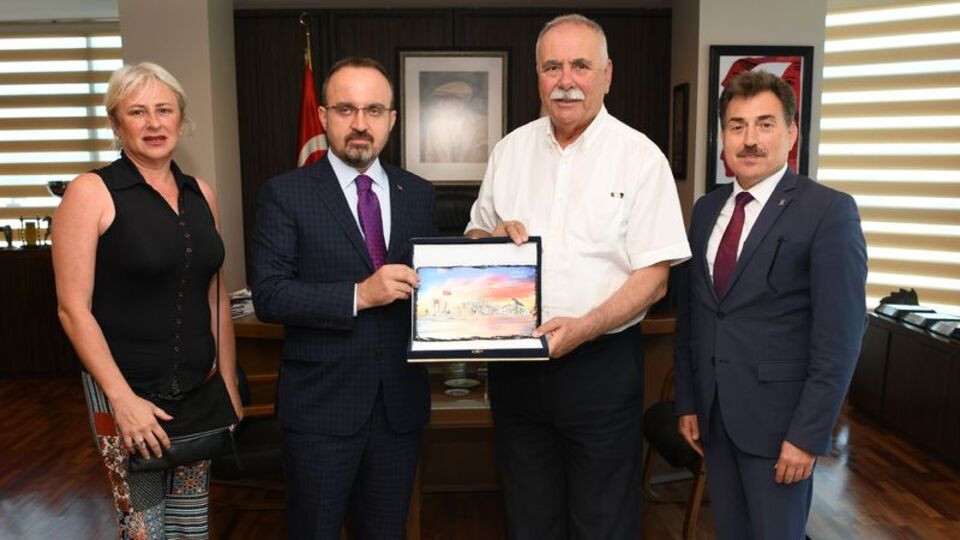 AK Partili Turan'dan, CHP'li Ülgür Gökhan'a ziyaret