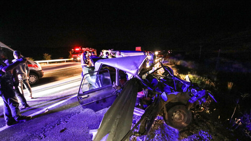 Malatya'da korkunç kaza! Yaralılar var