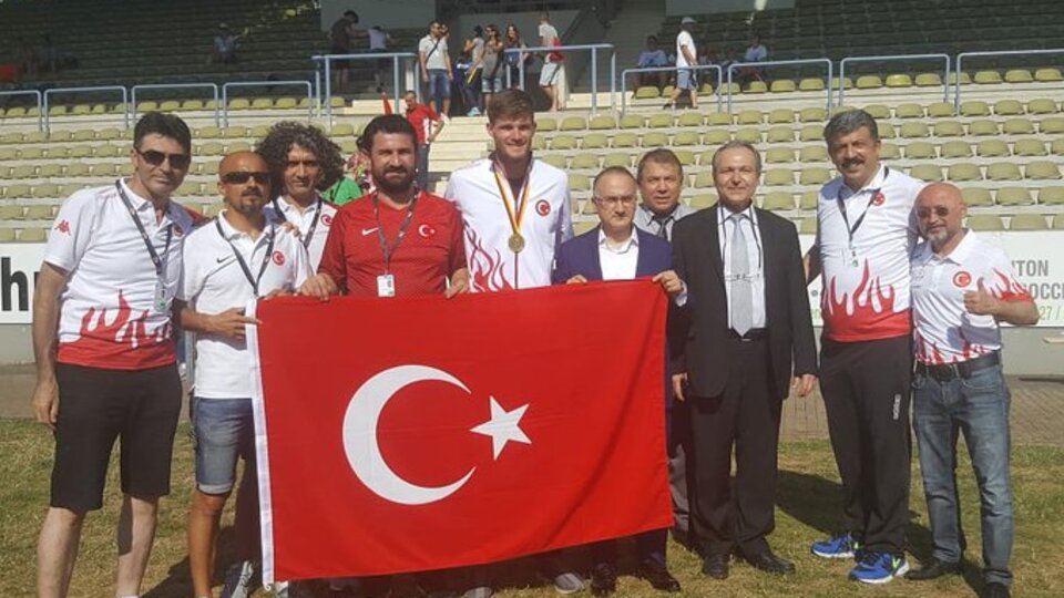 Yasin Süzen'den altın madalya