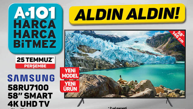 A101 25 Temmuz Aktüel ürünler kataloğu 2019!