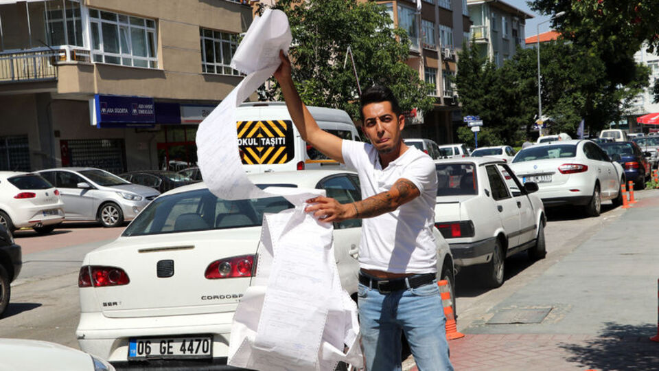 Notere gitti, hayatının şokunu yaşadı!