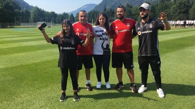 Beşiktaş'tan o taraftara jest!