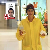 "Bütün gün bu şekilde gezdim"