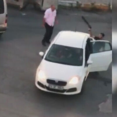 Beylikdüzü'nde korku dolu anlar!