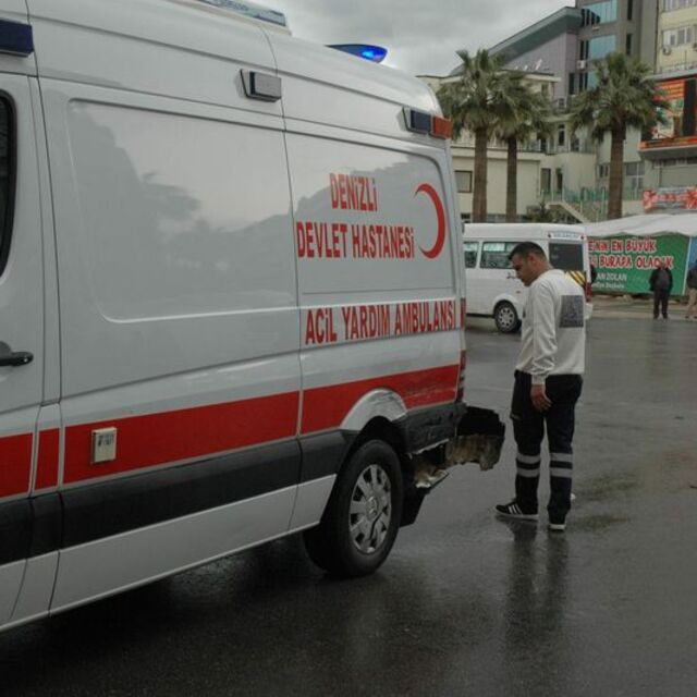 Denizli'de trafik kazası