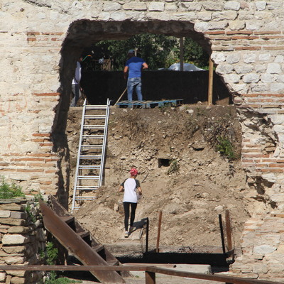 Kazı sırasında ortaya çıktı