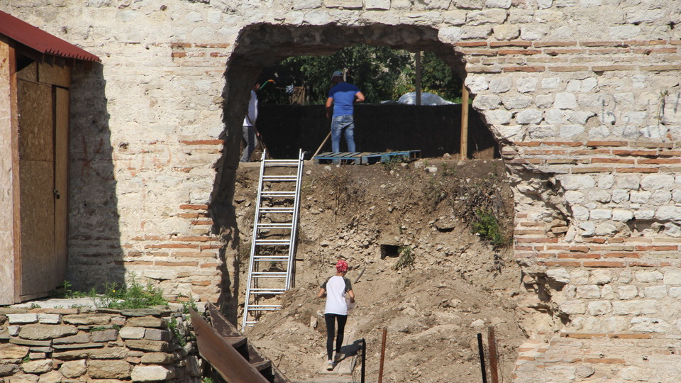 Kazı sırasında ortaya çıktı