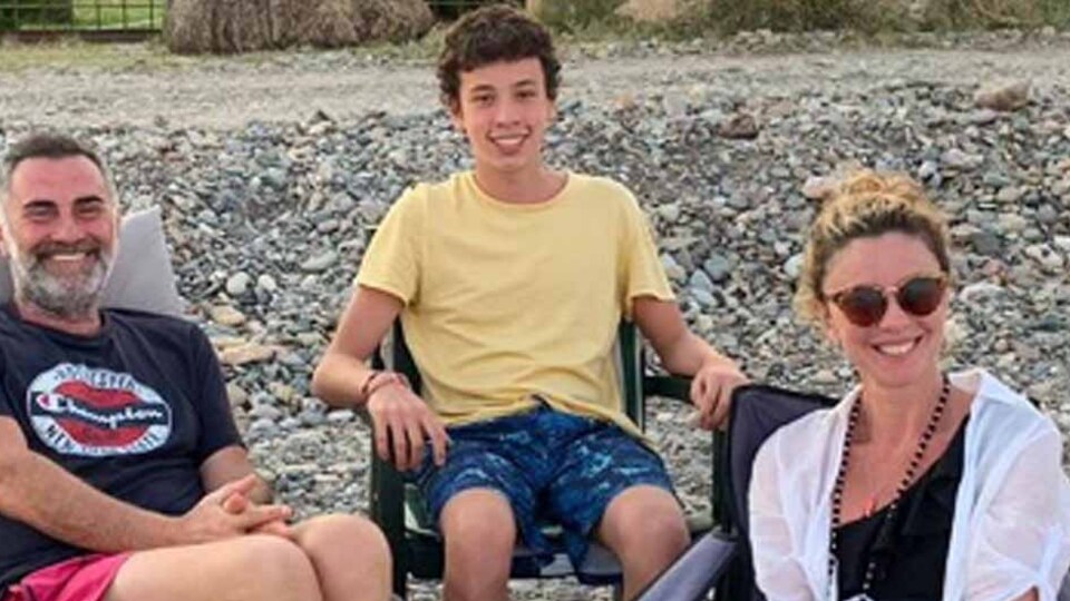 İnci Türkay'ın köyde aile tatili