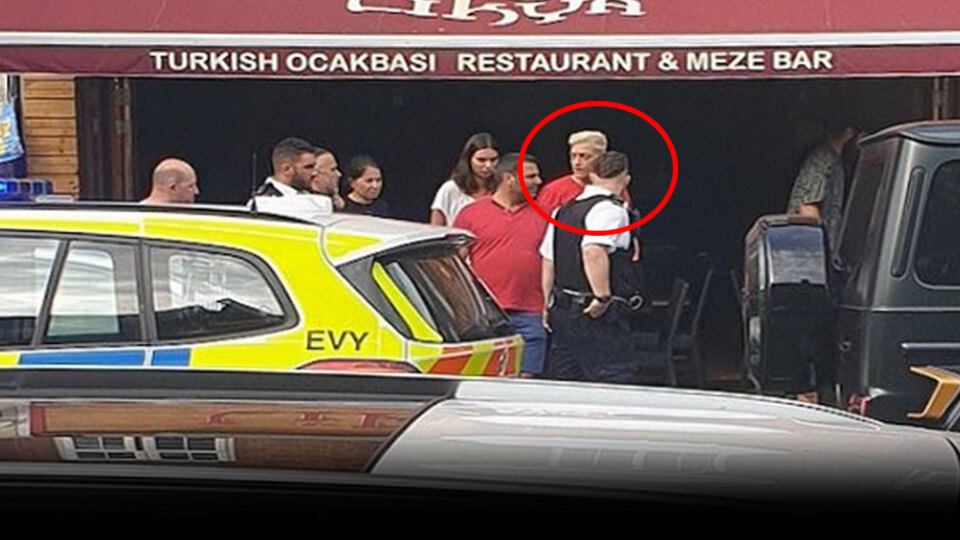 Mesut'u 1.5 kilometre takip etmişler!