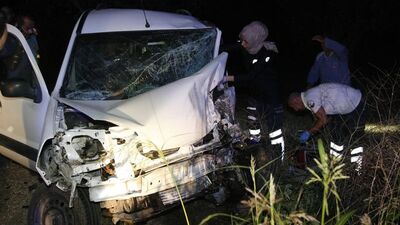 Bursa'da trafik kazası: 1 ölü, 2 yaralı