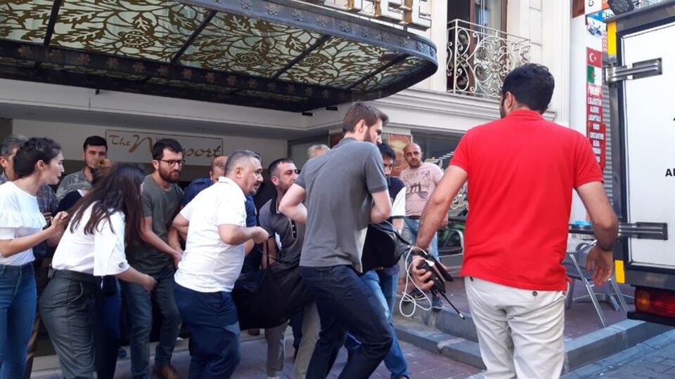 Otelde dehşete düşüren cinayet!