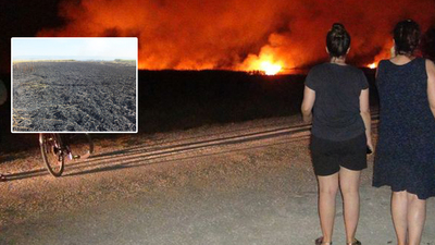 Kuş cenneti Göksu Deltası'nda yangın!