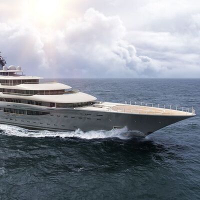 Süper lüks yat "Flying Fox" göz kamaştırdı!