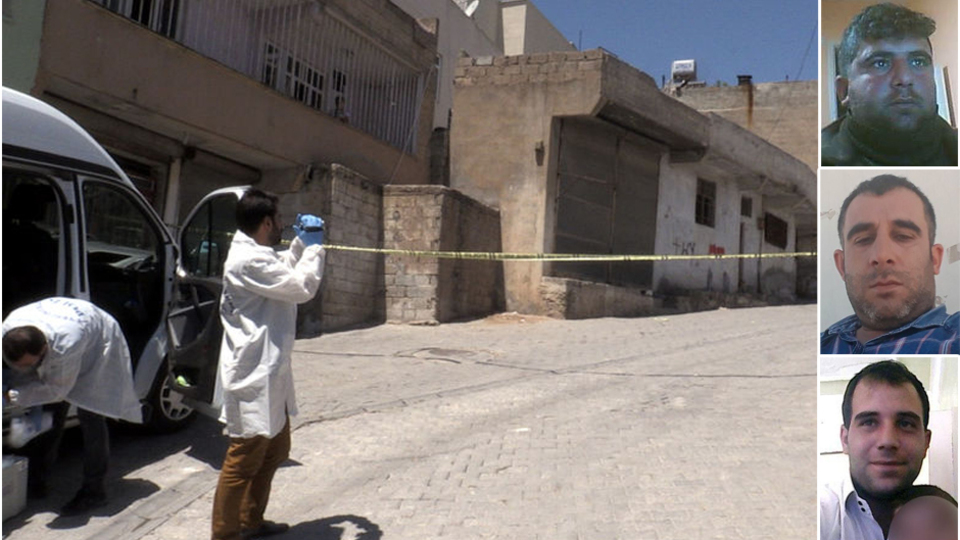 Ev basıp üç kardeşi öldürdü!