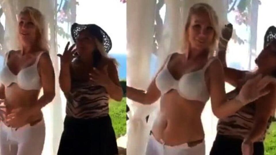 Seda ile Safiye'nin 'Mezdeke' performansı