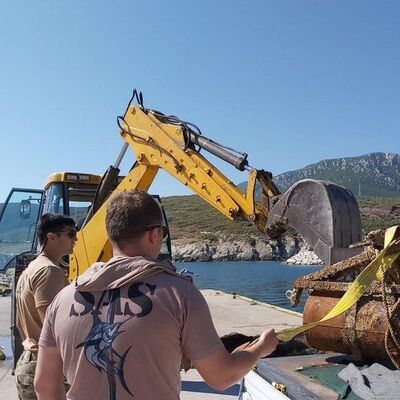 Balıkçıların ağlarına takıldı! SAS timleri devreye girdi