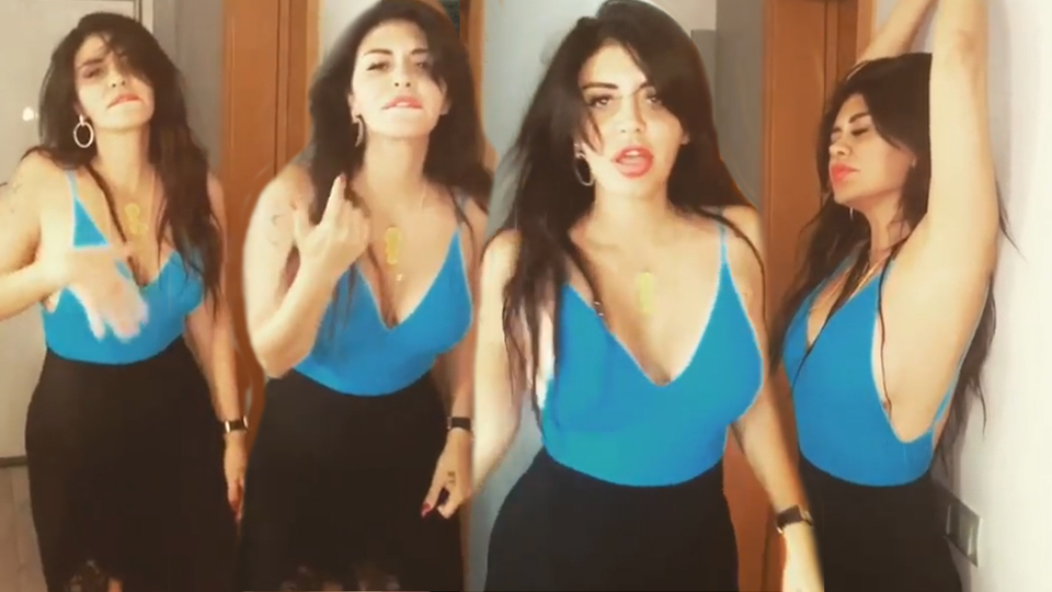 Ebru Polat'ın dansı olay oldu