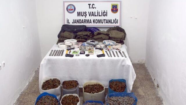 Adeta cephanelik ele geçti!