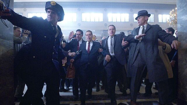 'The Irishman'den ilk kareler