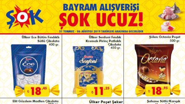 31 Temmuz-06 Ağustos ŞOK aktüel ürünleri