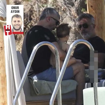 Eski eşlerin tatili devam ediyor