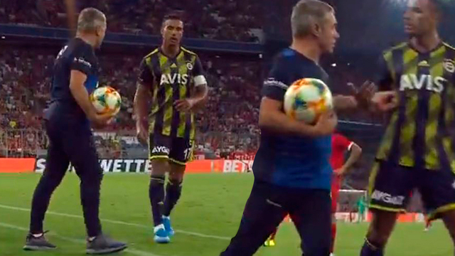 Bayern Münih maçında kriz!