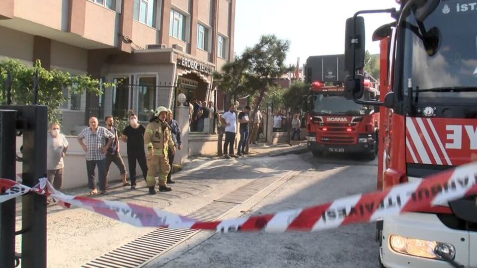 Avcılar'da elektrik kablolarında patlama!