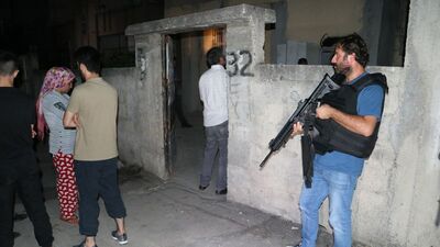 Müstakil eve atılan EYP korkuttu