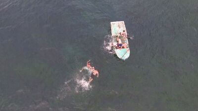 Deniz keyfi kabusa döndü!