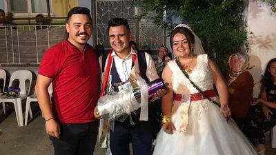 Damada takı yerine egzoz ve jant