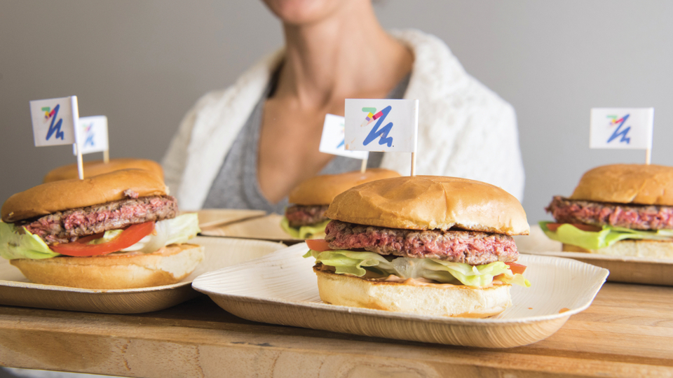 Fast-food'da etsiz hamburger dönemi