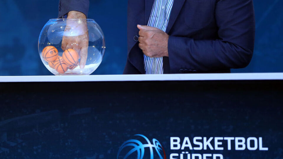 Basketbol Süper Ligi'nde fikstür çekildi