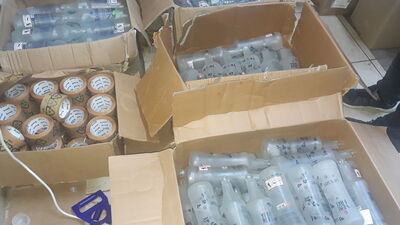 Gaziosmanpaşa'da kaçak içki operasyonu