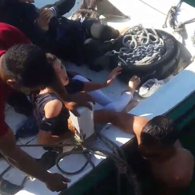 Eğlence olsun diye yaptıkları öldürüyordu! Kadıköy sahilinde olay...