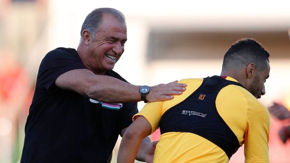 Galatasaray'da neşeli idman