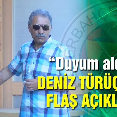 Deniz Türüç için flaş açıklama