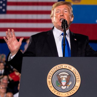 Trump'tan Venezuela'ya blokaj açıklaması