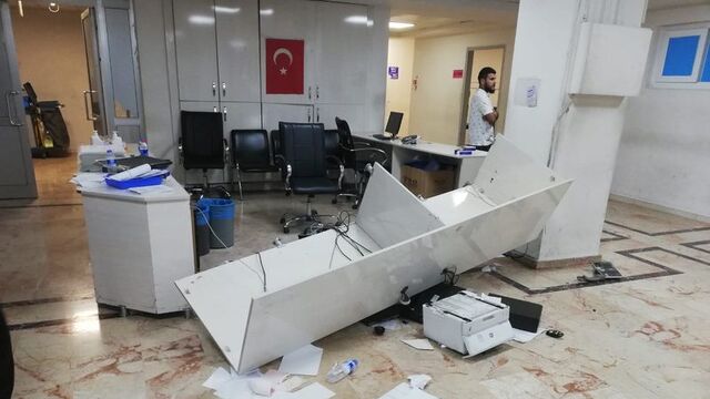İlacı yazılmayınca bu hale getirdi