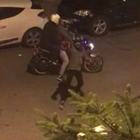 Hırsızlar, araç sahibine ateş açtı