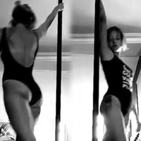 Güliz Ayla'nın direk dansı olay oldu