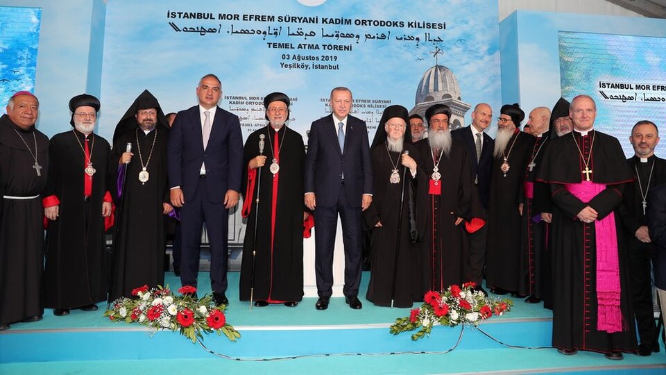 Cumhuriyet tarihinin ilk Süryani kilisesi inşaatı başladı