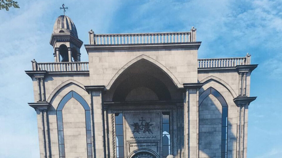 Süryani kilisesinin temeli atıldı