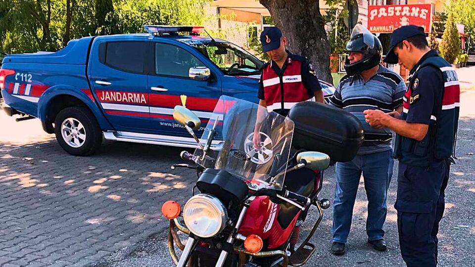 81 ilde "motosiklet uygulaması"