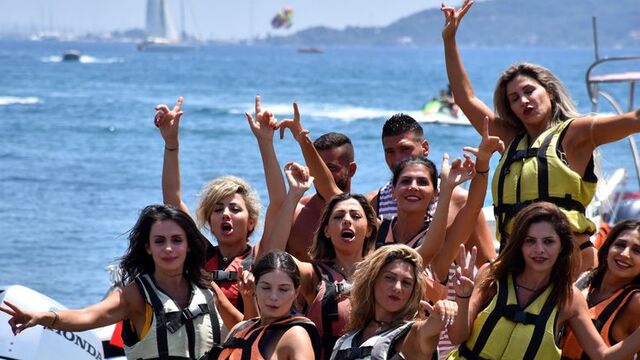 Marmaris'te sıcaklık 42 dereceye ulaştı