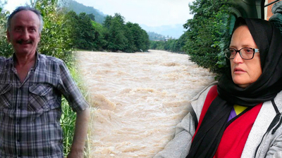 Rize'de selde 1 kişi kayboldu!