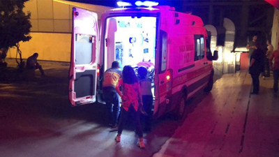 Taş atıldı sandığı başından kurşun çıktı!